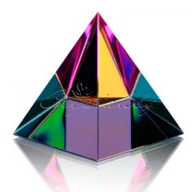 Кристална фигура Pyramid голяма