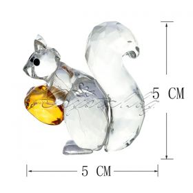 Кристална фигура Squirrel