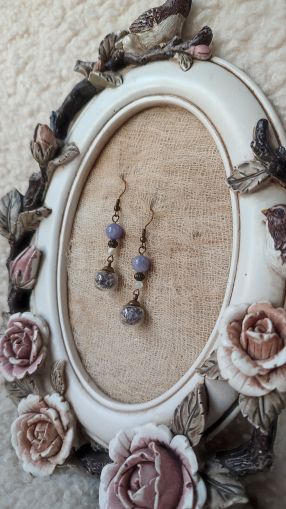 Обеци  Незабравка 