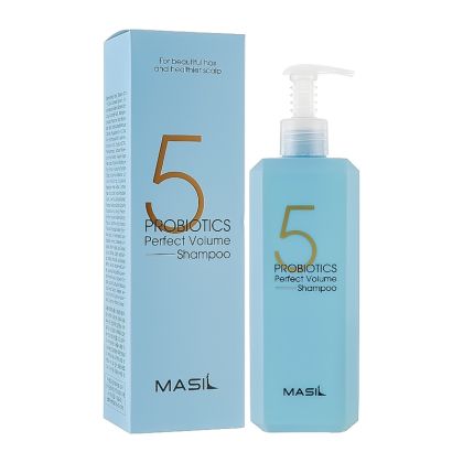 Masil 5 Probiotics Perfect Volume Shampoo 500 мл – Натурален шампоан за обем и здрава коса  
