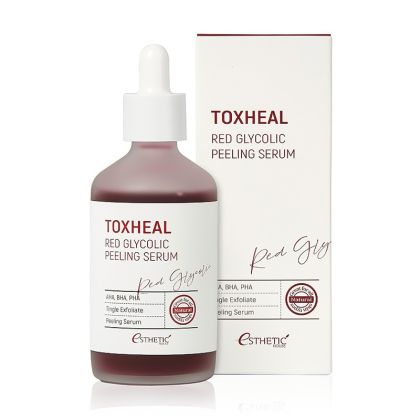 ESTHETIC HOUSE Toxheal Red Glycolic Peeling Serum 100 мл – Дълбоко почистване и обновяване на кожата с био формула