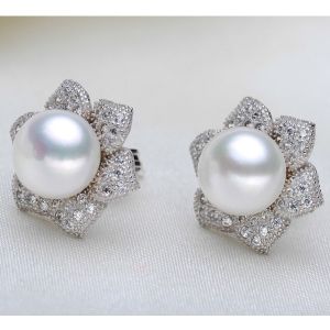 Комплект Бижута Pearl Women с естествени перли и кристали