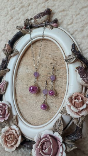 Комплект с хербаризиран цвят от мушкато 