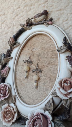 Ръчно изработени Обеци Панделка