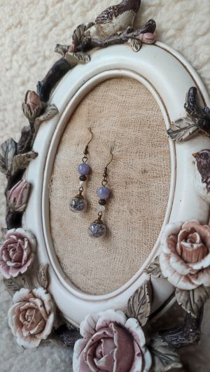 Обеци  Незабравка 