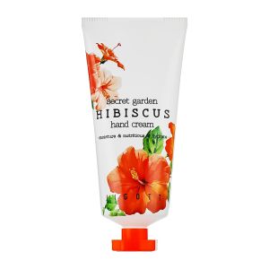 Jigott Secret Garden Hibiscus Hand Cream 100 мл – Хидратиращ крем за ръце с хибискус