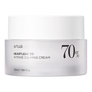 ANUA Heartleaf 70% Intense Calming Cream – Интензивен успокояващ крем с Houttuynia Cordata, 50 мл