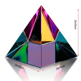 Кристална фигура Pyramid малка