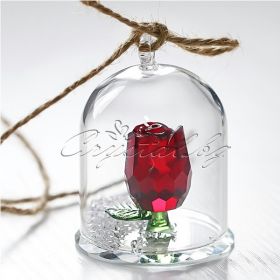 Кристална фигура Beauty & The Beast Rose