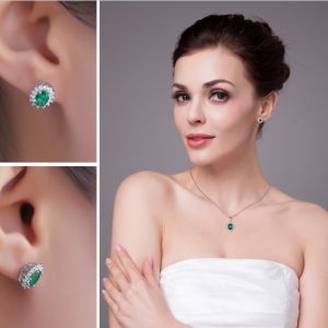 Обеци Emerald смарагд